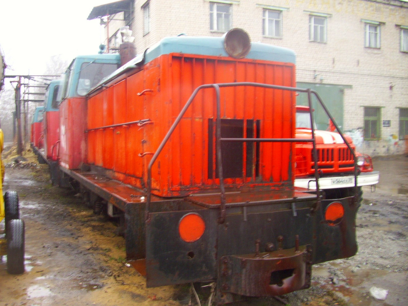 Узкоколейная железная дорога Калининградского целлюлозно-бумажного комбината  — фотографии, сделанные в 2011 году (часть 2)