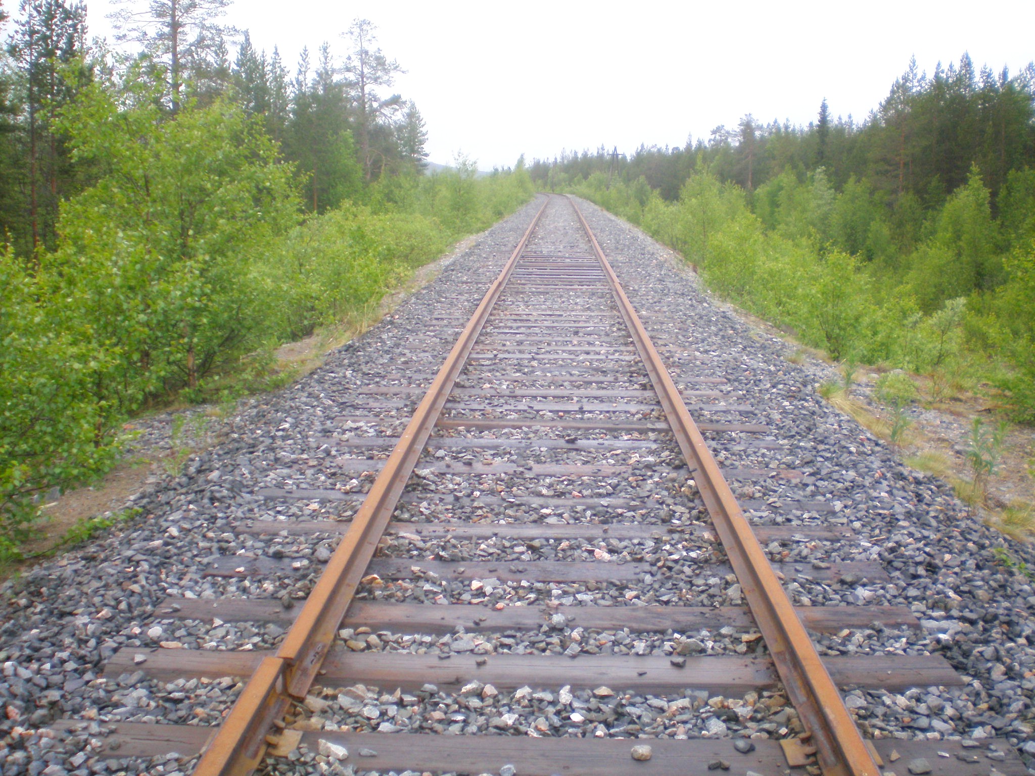 Железнодорожная линия Айкувен —  Ловозеро  — фотографии, сделанные в 2008 году (часть 2)