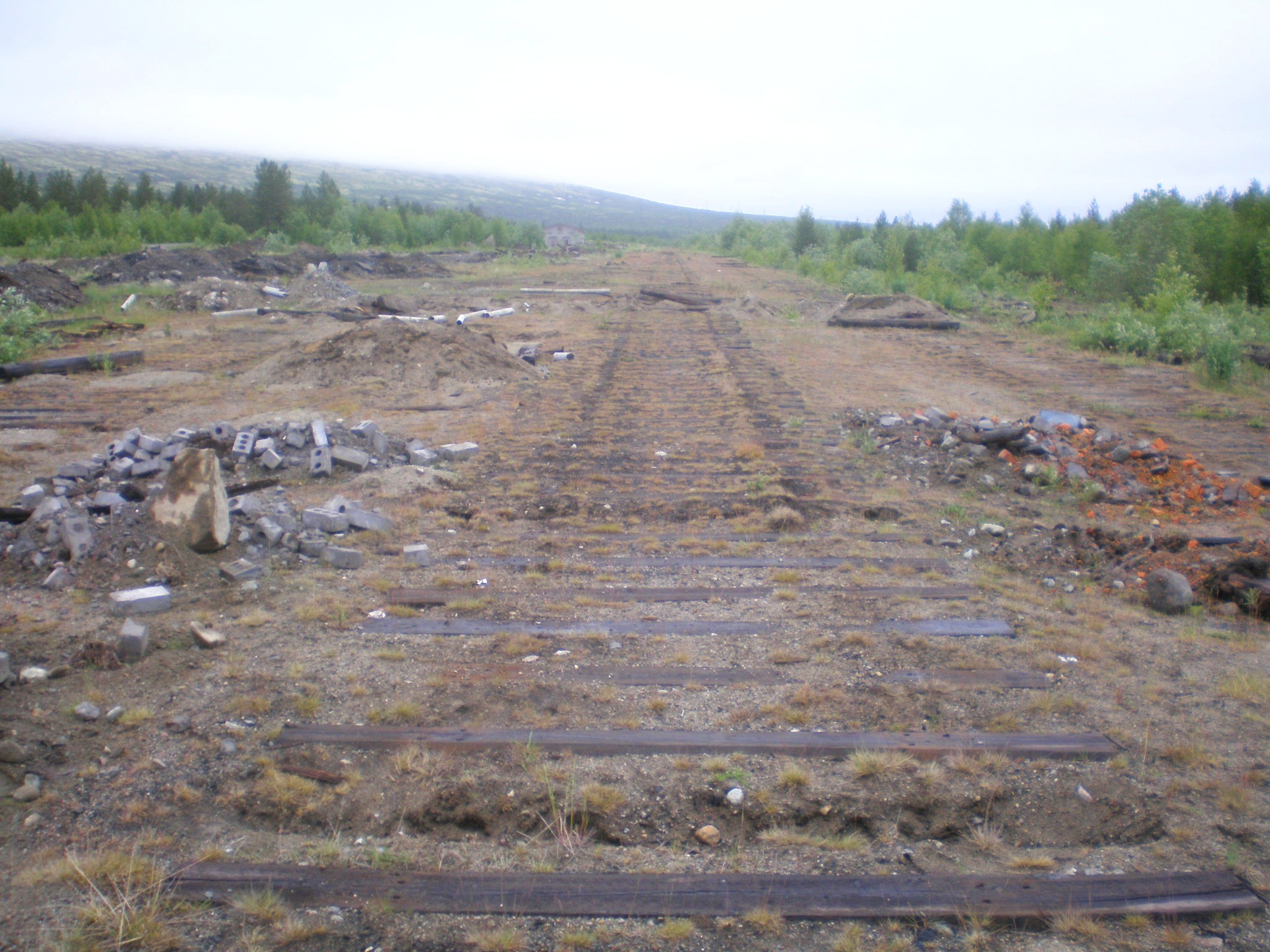 Железнодорожная линия Айкувен —  Ловозеро  — фотографии, сделанные в 2008 году (часть 3)