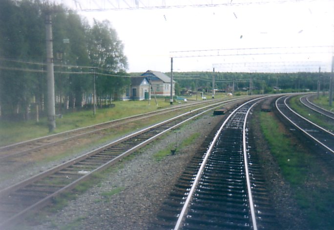 Отдельные фотографии объектов железнодорожного транспорта на территории Архангельской области