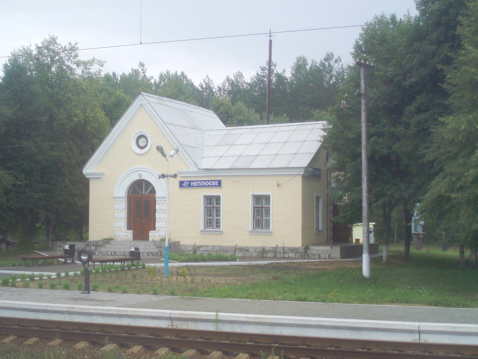 Отдельные фотографии объектов железнодорожного транспорта на территории Сумской области