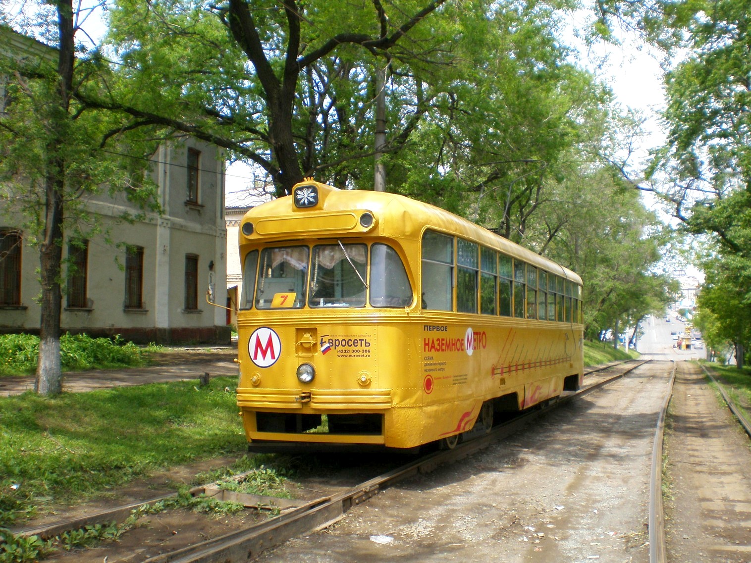 Владивостокский трамвай  —  фотографии, сделанные в 2008 году (часть 2)