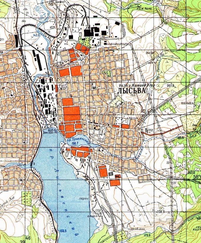 Кадастровая карта город лысьва
