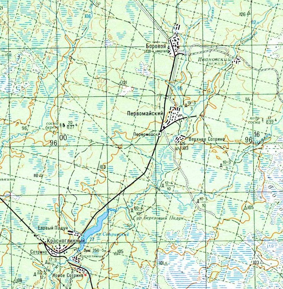 Карта сосьва серовского района свердловской области подробная