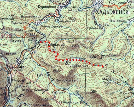 Сочи хадыженск. Топографическая карта Хадыженска. Хадыженск на карте. Старые карты Туапсинский район. Апшеронский перевал на карте.