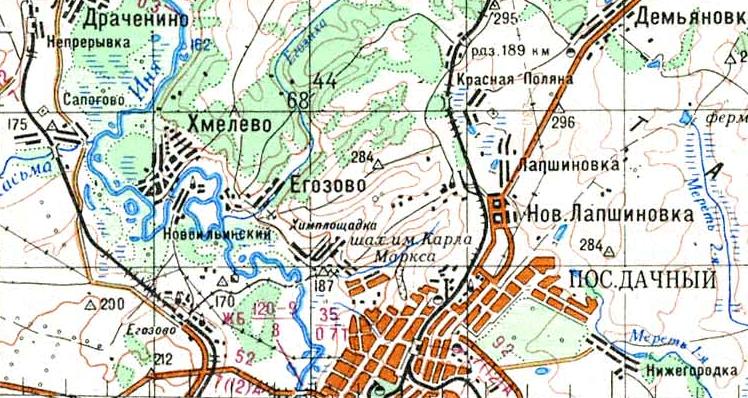 Карта кемеровской области жд дорог