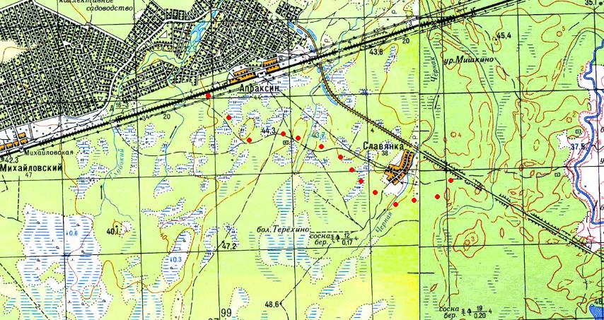 Карта кировского района ленинградской области со спутника