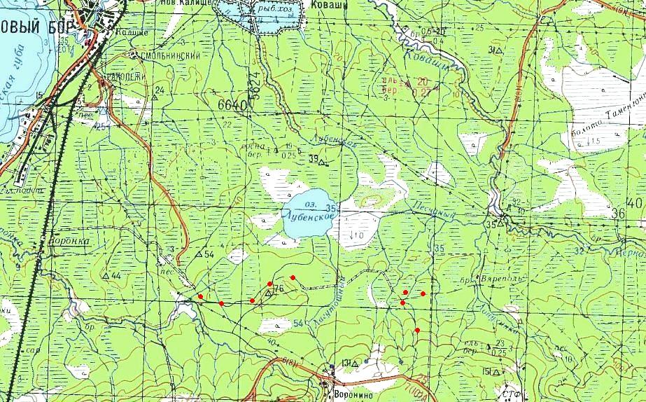 Карта железной дороги ленинградской области